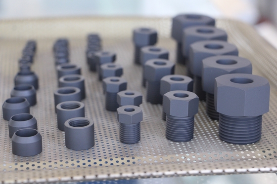 a precisão das peças do titânio do CNC de 0.01mm parafusa os parafusos das peças da máquina