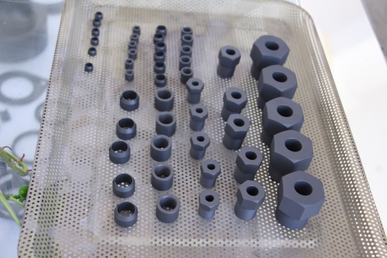 a precisão das peças do titânio do CNC de 0.01mm parafusa os parafusos das peças da máquina