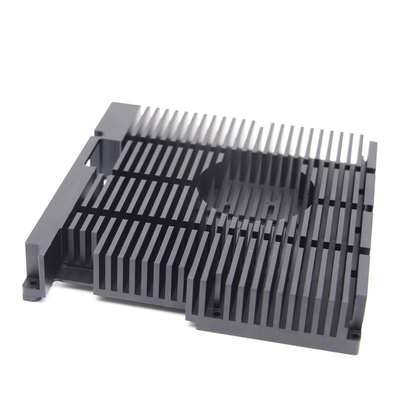 Dissipador de calor de alumínio fazendo à máquina expulso das peças do CNC para o equipamento industrial