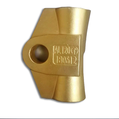 As peças de precisão da fabricação de China personalizaram o controle de qualidade profissional de trituração de bronze duramente anodizado da peça do CNC