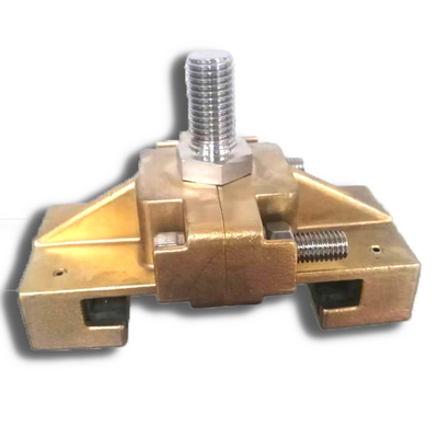 As peças de precisão da fabricação de China personalizaram o controle de qualidade profissional de trituração de bronze duramente anodizado da peça do CNC
